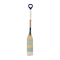 Multi Colored Coastal Oar Wood Wall Decor, 41" x 6"